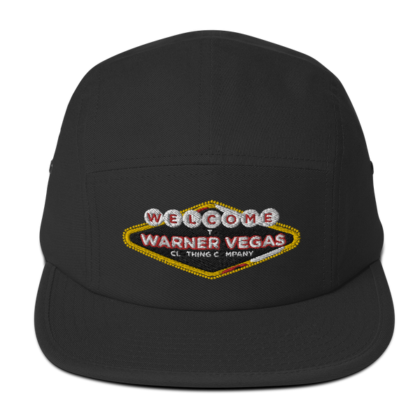 Warner Vegas Logo Five Panel Cap