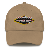 Warner Vegas Logo Dad hat